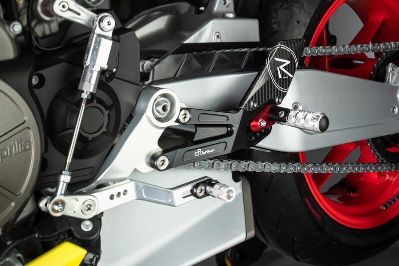 Adjustable Rear Sets With Fold Up Foot Pegs for Aprilia Naturale